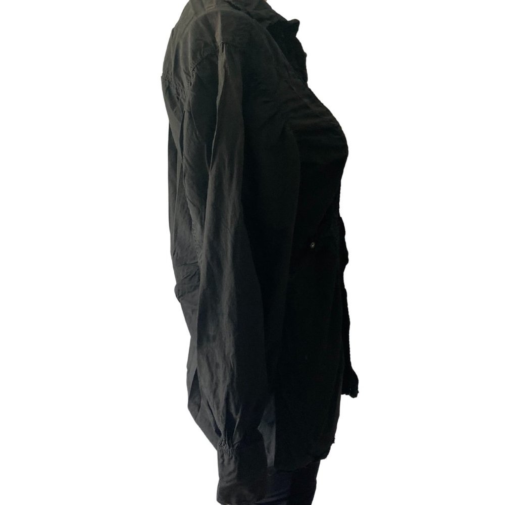 Free People Tuxedo Style Button-Down Size 10 Shirt - image 2